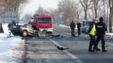 Dwie osoby zginęły w wyniku zderzenia czołowego tira marki MAN i osobowej lancii