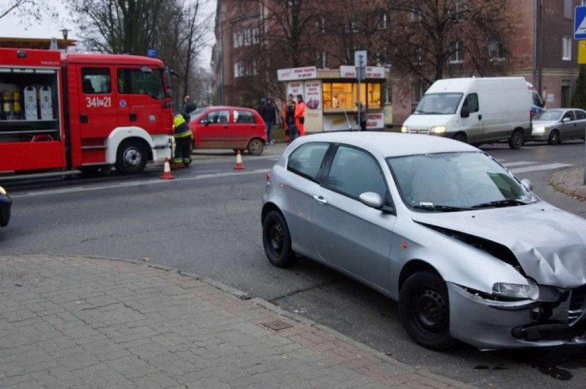 W piątek rano na ulicy Bankowej w Kaliszu zderzyły się...