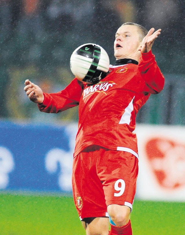 Napastnik Widzewa Łódź Darvydas Sernas został na Litwie piłkarzem roku 2010