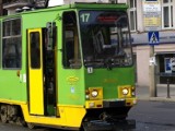 Tramwaj linii nr 17 zdemolowany na Dąbrowskiego