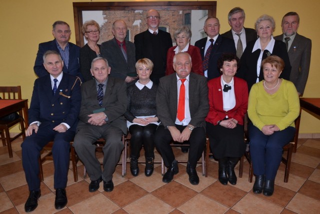 Nagrodzeni instruktorzy harcerscy.Fot. hm Henryk Czechowski BINFO Krak&oacute;w