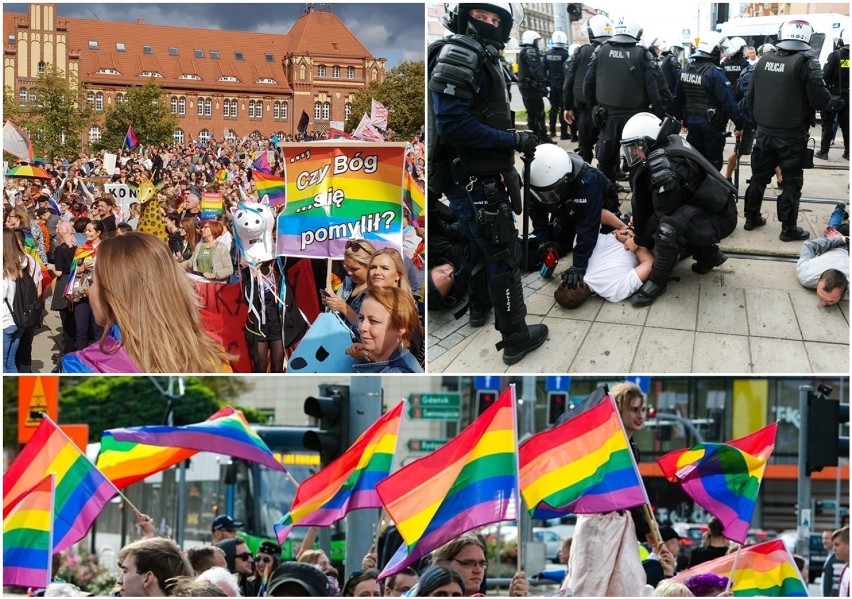I Marsz Równości w Szczecinie. Podsumowanie wydarzenia. Policja postawiła zarzuty dwudziestu agresorom