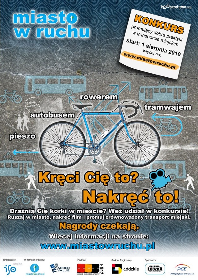 plakat promujący konkurs