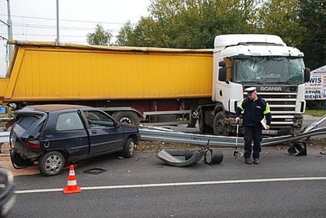 Tuż przed południem na ulicy Chorzowskiej w Bytomiu zderzył się ...