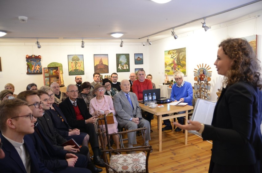 Spotkanie w Muzeum Ziemi Złotowskiej upamiętniające ks. Leona Pellowskiego