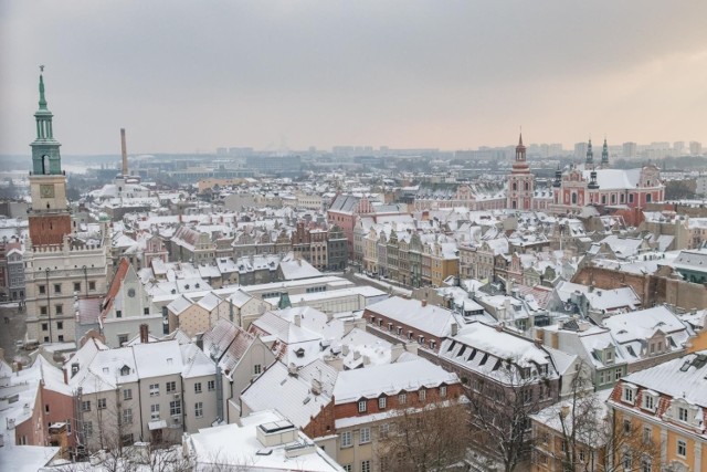 W Wielkopolsce w niedziele może spaść nawet 15 centymetrów śniegu