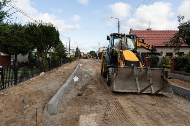 W Sępólnie trwa remont ulic Matejki i Bukowej