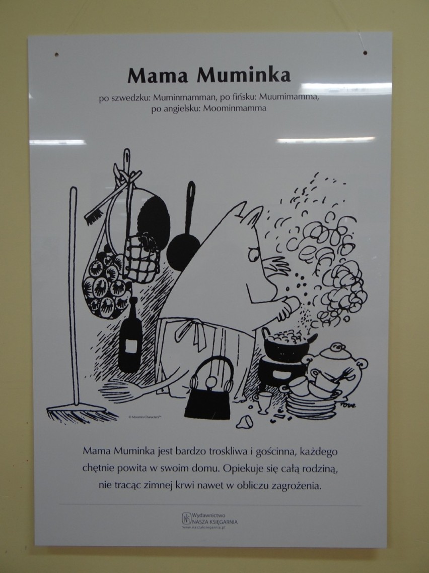 Wystawa „Muminki” w Miejskiej Bibliotece Publicznej w...
