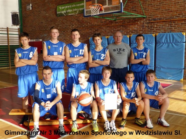 Wodzisławscy koszykarze na drugim miejscu