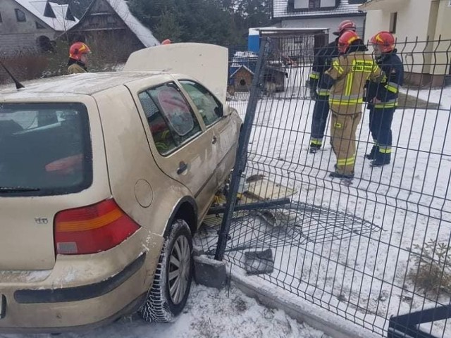 Zdarzenie z Gołaczew. Uszkodzone zostały przyłącza do domu