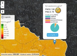 Dąbrowa Górnicza: Sprawdź jakość powietrza w każdej z dąbrowskich dzielnic!  [dynamiczna mapa jakości powietrza] | Dąbrowa Górnicza Nasze Miasto