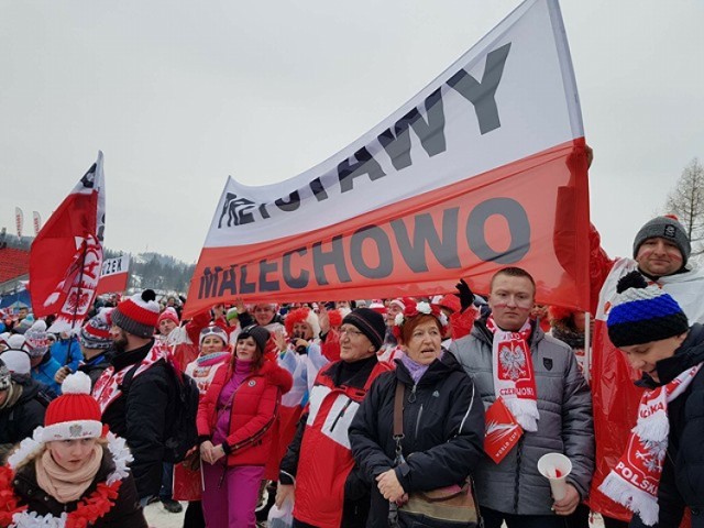 Tak kibicują nasi z gminy Malechowo