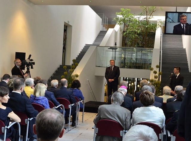 Otwarcie nowego skrzydła Biblioteki Raczyńskich w Poznaniu