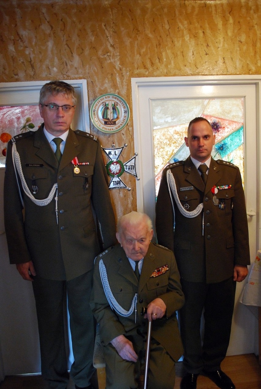 Wizyta u 94-letniego Tadeusza Łaby z Przemyśla, ostatniego...