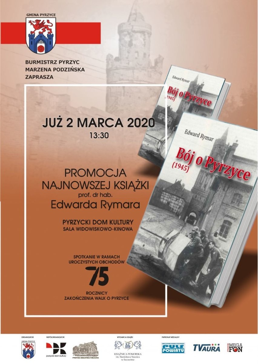 75-lecie zakończenia walk o Pyrzyce. Uroczystości odbędą się 2 marca 