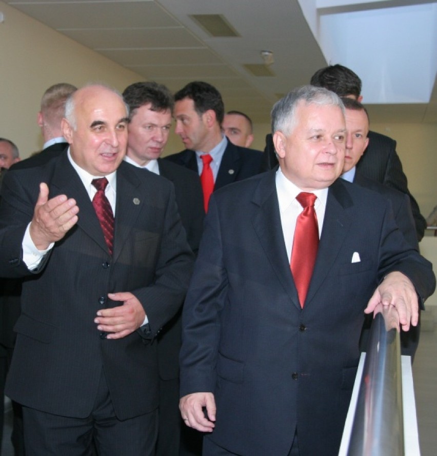 Podczas pierwszej wizyty w Opolu w 2006 roku prezydenta...