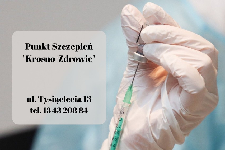 Szczepionka przeciw COVID-19. Lista punktów szczepień w Krośnie