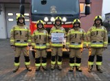 Lwówek. Ochotnicy w ubraniach specjalnych Rosenbauera. Wszystko dzięki dotacji z PSE