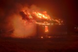 Pożar w Wólce Łukowskiej. 24.04.2022 spłonął drewniany dom