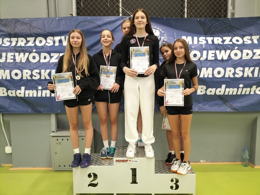 Miasteccy zawodnicy Lednika wywalczyli aż 10 medali na Mistrzostwach Województwa Pomorskiego w Badmintonie