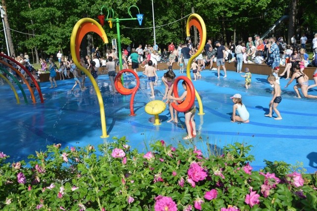 1 czerwca otwarty został Wodny Plac Zabaw w Parku Miejskim