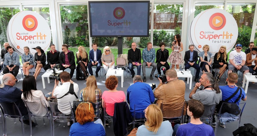 Konferencja promująca Polsat SuperHit Festiwal 2015