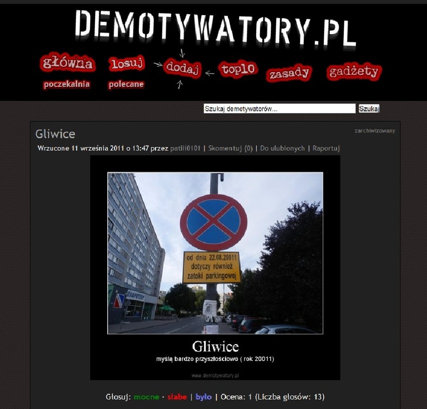 Gliwickie demotywatory. Co śmieszy nas w Gliwicach, Knurowie czy w Toszku?