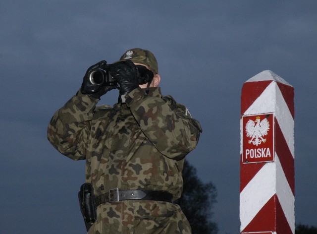 Strzelanina przy granicy państwa w okolicach przejścia granicznego w Dorohusku. Zdjęcie ilustracyjne