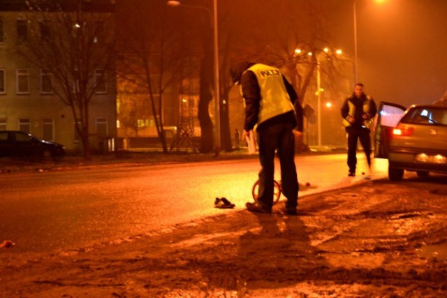 Potrącenie pieszego w Nowym Dworze Gdańskim