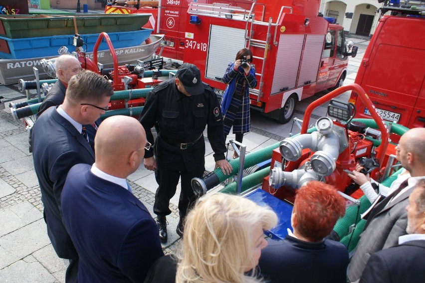 Kalisz dobrze zabezpieczył się na wypadek powodzi