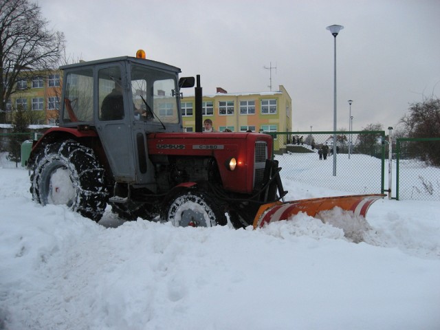 Zima 2012/2013 w Człuchowie