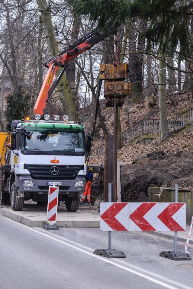 W Sopocie wzdłuż ul. Sobieskiego wycinane są chore drzewa, które mogłyby zagrażać bezpieczeństwu ludzi