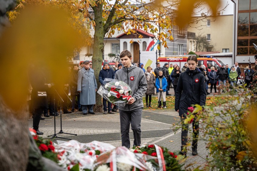 Oficjalne obchody Święta Niepodległości Polski 11 listopada 2021 we Władysławowie