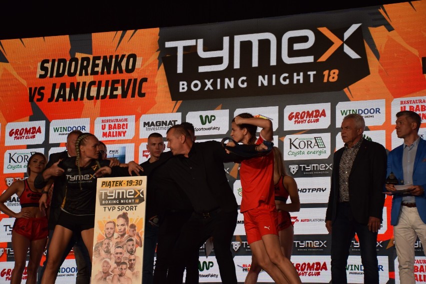 Ważenie zawodników na jutrzejszą galę bokserską TYMEX Boxing Night w Obornikach [ZDJĘCIA]