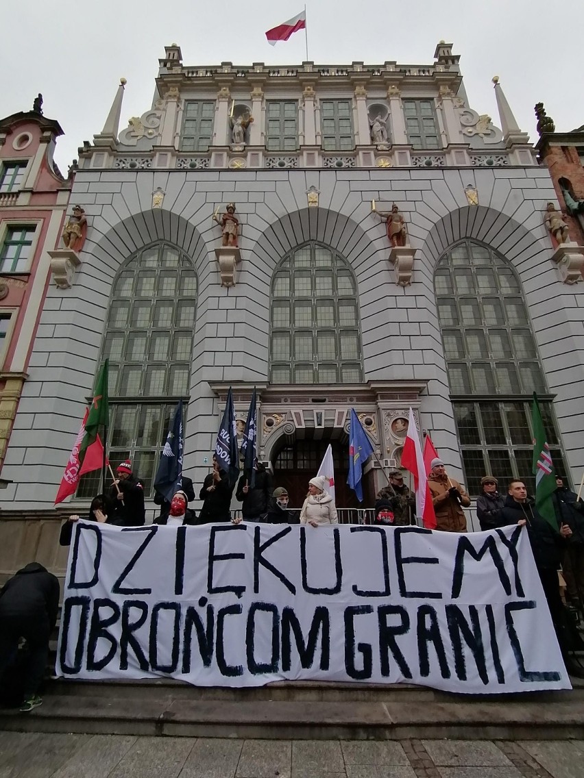 Kryzys migracyjny na granicy polsko-białoruskiej. W Gdańsku odbyły się trzy manifestacje