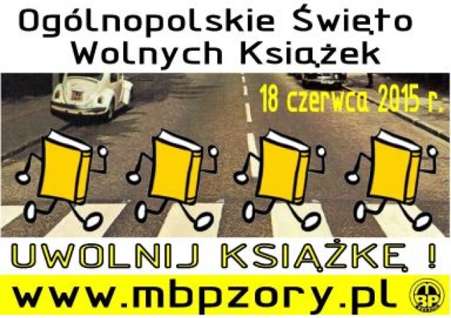 Bookcrossing w Żorach: Uwolnij, przekaż dalej, weź swoją publikację...