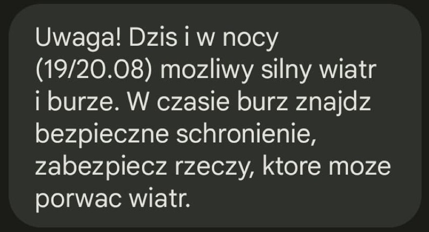 Uwaga na burze! Alerty pogodowe dla całej Polski. Pogoda zepsuje wieczorny koncert Ostrego na bulwarze?