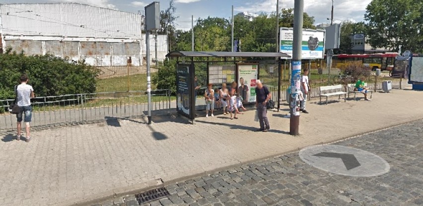 Google Street View na przystankach MPK we Wrocławiu