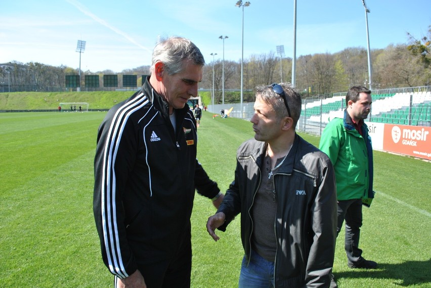 Uczniowie Zespołu Oświatowego w Liniewie spotkali się z piłkarzami Lechii Gdańsk