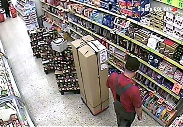 Żory: szukają złodzieja, który podkradał w markecie