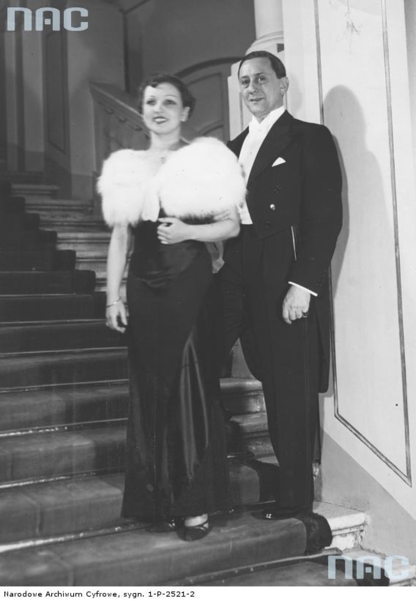 Bal mody w Hotelu Europejskim w Warszawie / 1935