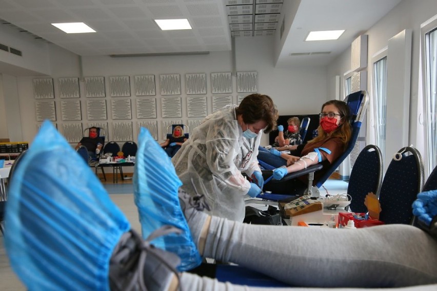 55 krwiodawców wzięło udział w akcji w Przygodzicach 