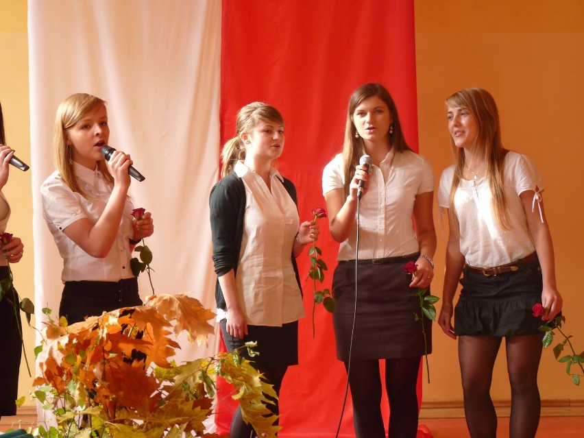 Uczniowie śpiewali m. in. w języku rosyjskim