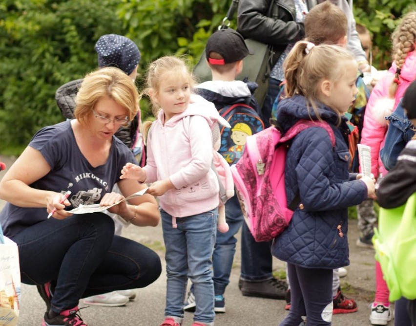 Przedszkolaki odwiedziły Wioskę Kolejarzy w Miłkowicach
