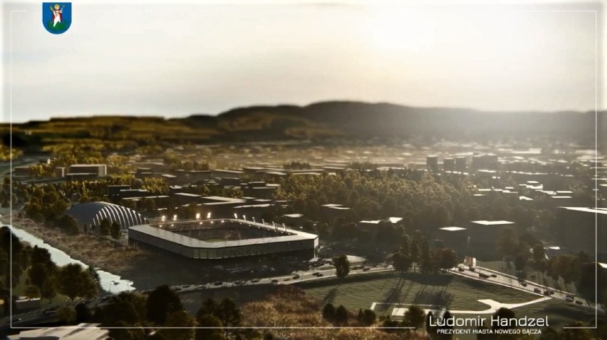 Nowy Sącz. Będzie większy stadion Sandecji za 75 mln zł? Zdecydują o tym nowosądeccy radni [WIZUALIZACJE]