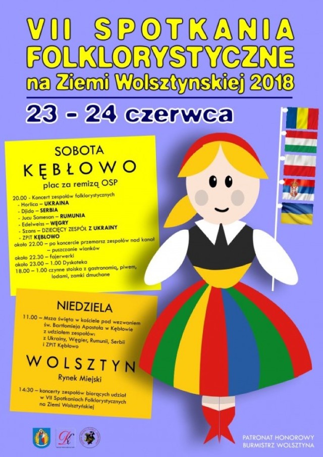 VII Spotkania Folklorystyczne na Ziemi Wolsztyńskiej już w najbliższy weekend