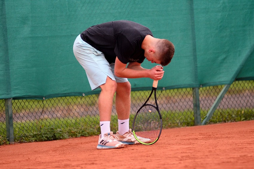 Marcin Piegdoń wygrał Mistrzostwa Jasła w tenisie ziemnym [ZDJĘCIA]