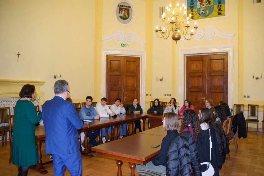 Uczniowie z Włoch brali udział w praktykach lęborskiego "Rolniczaka" w ramach programu Erasmus +