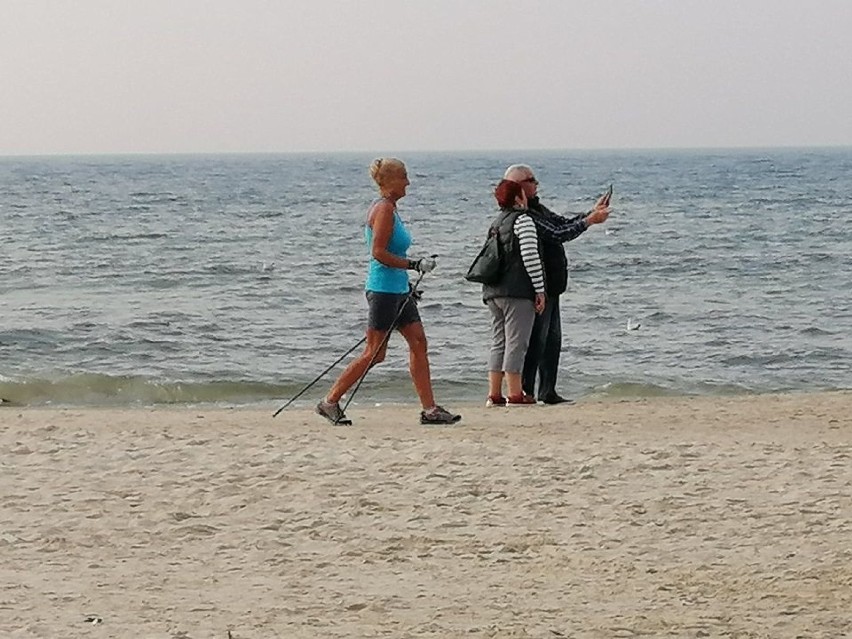 Czyżby koniec lata nad Bałtykiem? W środę po południu byliśmy na kołobrzeskiej plaży