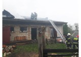 Tragiczny pożar w gm. Dzierzkowice. Strażacy znaleźli zwęglone zwłoki mężczyzny